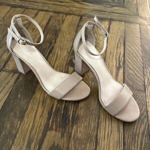Kelly & Katie Nude Block Heels